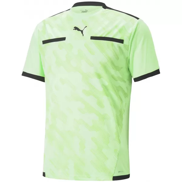  Jersey de fotbal PUMA TEAMLIGA REFEREE JERSEY 705452_20 FIZZY LIME/ FIZZY LIME/PUMA BLACK 