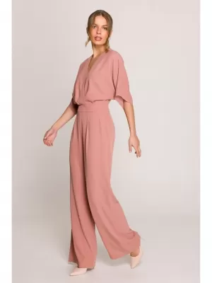 Salopete de dama STYLOVE S395 TRANDAFIR
