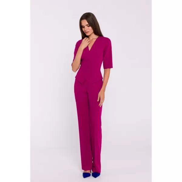  Salopete de dama STYLOVE S377 PRUNĂ 