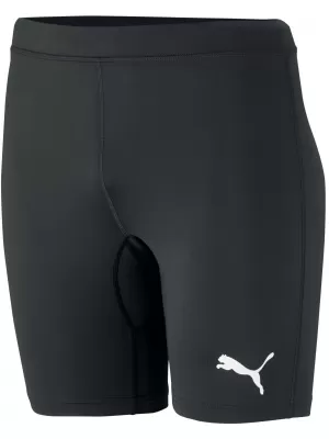Pantaloni scurți elastici pentru copii PUMA LIGA BASELAYER SHORTTIGHT JR 655937_03 PUMA NEGRU