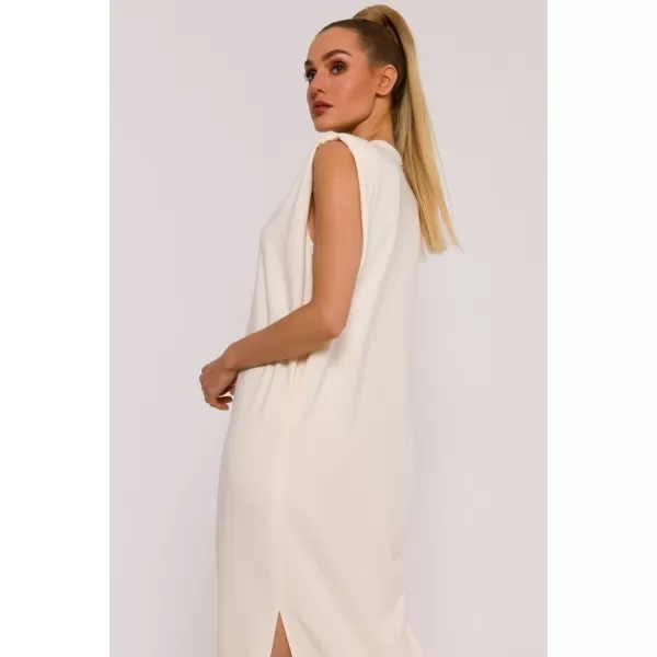  Rochie MOE M790 CREMĂ 
