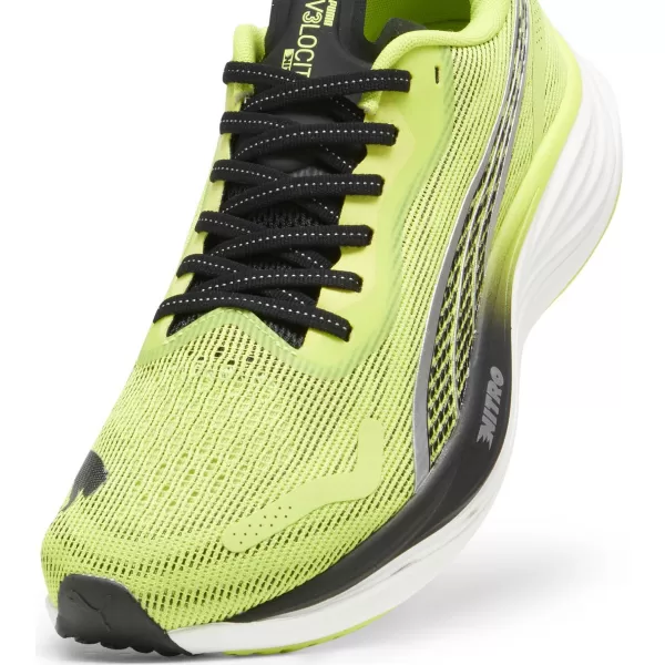  Pantofi pentru bărbați PUMA VELOCITY NITRO 3 PSYRUSH 380080_01 LIME POW/NEGRU/SILVER 