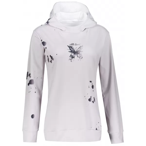  Premium cu hanorac funcțional pentru femei ALTISPORT VOJ/ALW077MI01 GRI -BLACK 