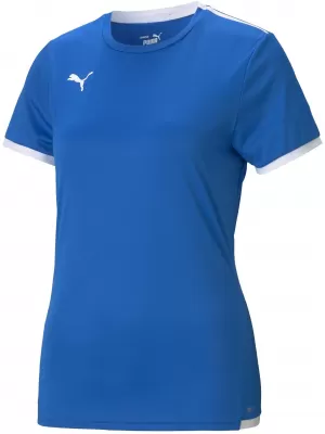 Cămașă funcțională feminină PUMA TEAMLIGA JERSEY W 704934_02 LIMONADĂ ALBASTRĂ ELECTRICĂ
