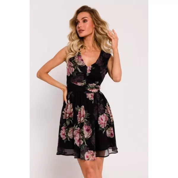  Rochie MOE M782 NEGRU 