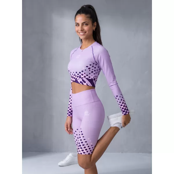  Jambiere pentru femei deasupra genunchilor premium ALTISPORT VOJ/ALW109LEG02 LILIAC 