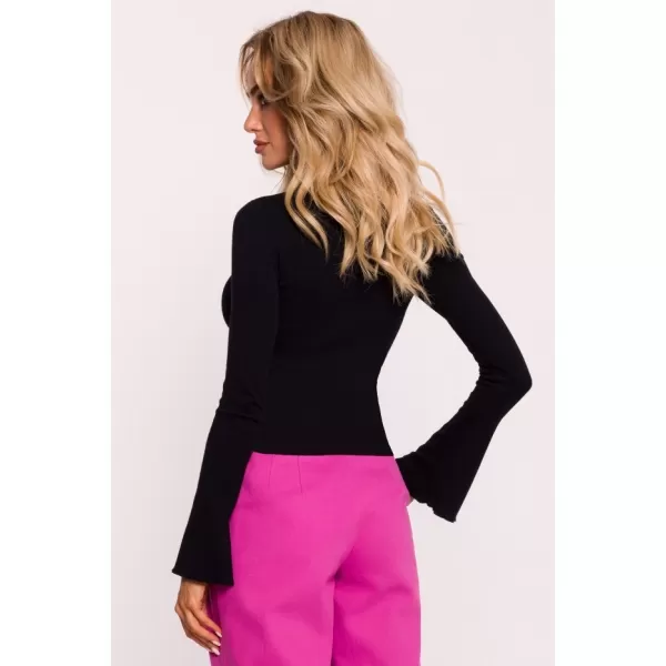  Tricou pentru femei MOE M806 NEGRU 