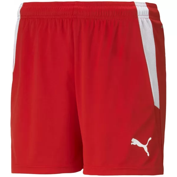  Pantaloni scurți pentru doamne PUMA TEAMLIGA SHORTS W 704936_01 PUMA RED/PUMA WHITE 