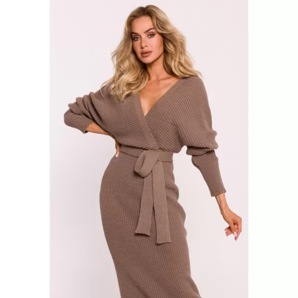 Rochie MOE M810 CAPPUCCINO 