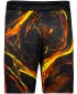 Premium pantaloni scurți funcționali pentru bărbați ALTISPORT VOJ/ALM071KRA01 NEGRU -YELLOW