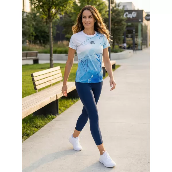  Premium funcțional pentru femei ALTISPORT VOJ/ALW083TR01 ALB -BLUE 