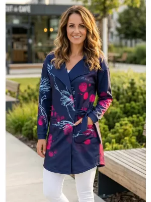 Geanta premium pentru femei pentru femei ALTISPORT VOJ/ALW104MI05 NAVY/ROZ