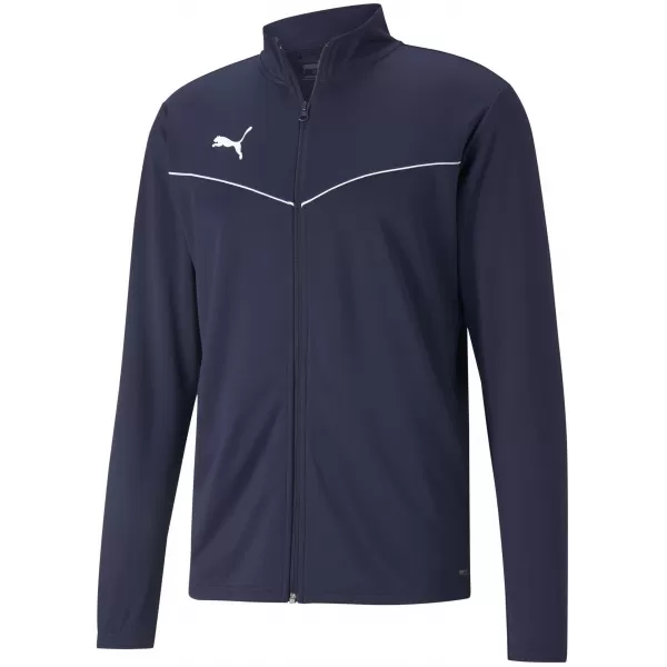  Sacou PUMA TEAMRISE TRG POLY JACKET 657392_06 PEACOAT/ PEACOAT/PUMA WHITE 