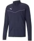 Sacou PUMA TEAMRISE TRG POLY JACKET 657392_06 PEACOAT/ PEACOAT/PUMA WHITE