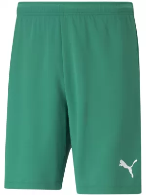 Pantaloni scurţi PUMA TEAMRISE SHORT 704942_05 PEPPER GREEN/ PEPPER GREEN/PUMA WHITE