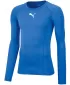 Cămașa funcțională a bărbaților PUMA LIGA BASELAYER TEE LS 655920_02 LIMONADĂ ALBASTRĂ ELECTRICĂ