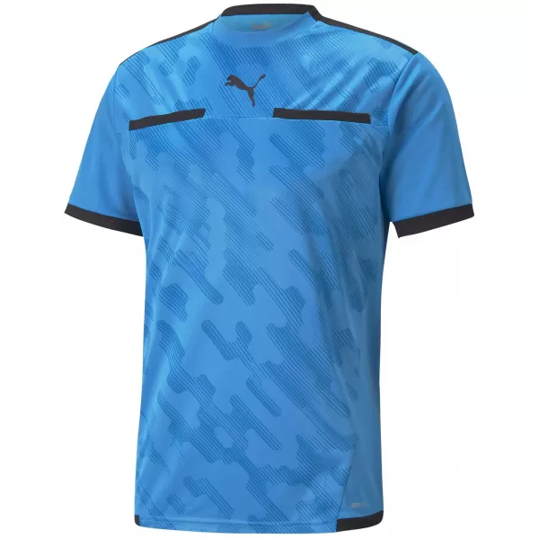  Jersey de fotbal PUMA TEAMLIGA REFEREE JERSEY 705452_18 BLEU AZUR/ BLEU AZUR/PUMA BLACK 