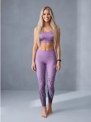 Premium pentru jambiere pentru femei ALTISPORT VOJ/ALW109LEG01 VIOLET