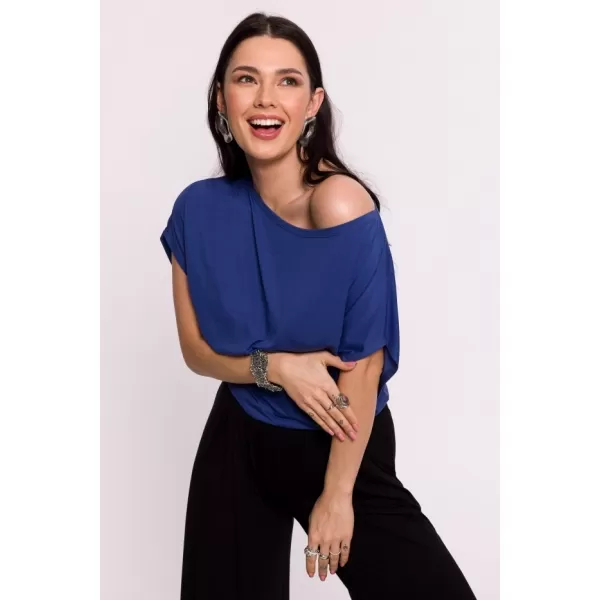  Bluza de dama BEWEAR B287 ALBASTRU 