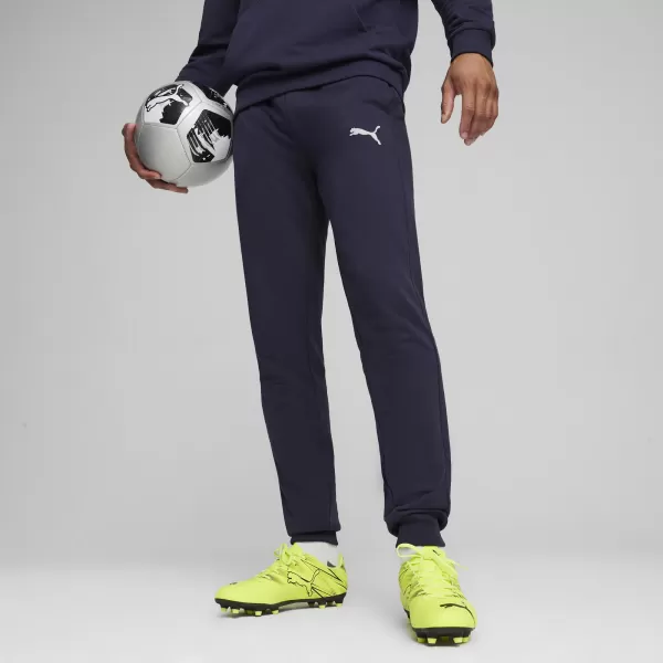  Pantaloni PUMA TEAMGOAL CASUALS PANTS 658598_06 PUMA NAVY/PUMA WHITE 
