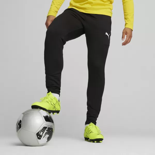  Pantaloni PUMA TEAMGOAL SLIM TRAINING PANTS 659037_03 PUMA BLACK/PUMA WHITE 