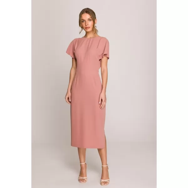  Rochie STYLOVE S398 TRANDAFIR 