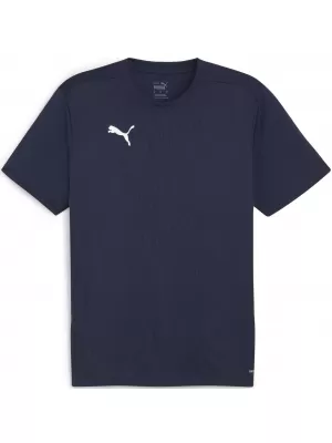 Cămașa funcțională a bărbaților PUMA TEAMFINAL TRAINING JERSEY 658557_06 PUMA NAVY/PUMA SILVER