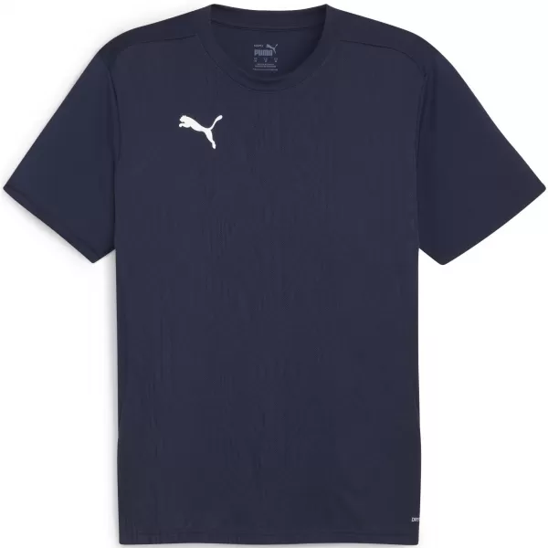  Cămașa funcțională a bărbaților PUMA TEAMFINAL TRAINING JERSEY 658557_06 PUMA NAVY/PUMA SILVER 
