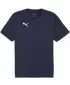 Cămașa funcțională a bărbaților PUMA TEAMFINAL TRAINING JERSEY 658557_06 PUMA NAVY/PUMA SILVER