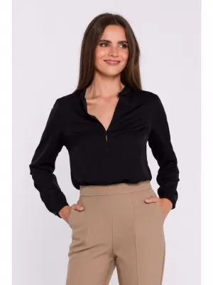 Bluza de dama STYLOVE S375 NEGRU