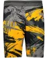 Premium pantaloni scurți funcționali pentru bărbați ALTISPORT VOJ/ALM014KRA01 NEGRU -YELLOW