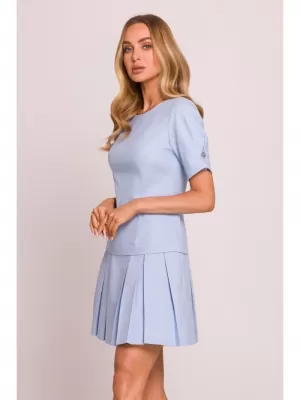 Rochie MOE M842 ALBASTRU DESCHIS