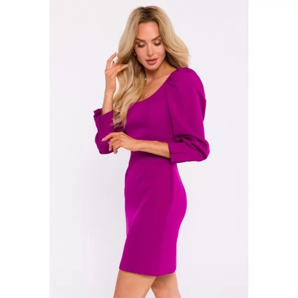  Rochie MOE M836 RUBINE 