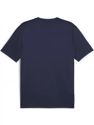 Tricou bărbătesc PUMA TEAMGOAL JERSEY 658636_06 PUMA NAVY/PUMA WHITE