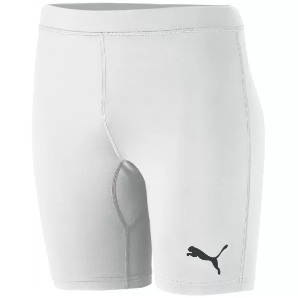  Pantaloni scurți elastici PUMA LIGA BASELAYER SHORT TIGHT 655924_04 PUMA ALB 