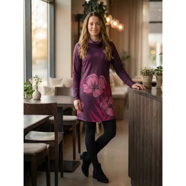  Panouri premium extinse pentru femei ALTISPORT VOJ/ALW0107MI06 BURGUNDIA 