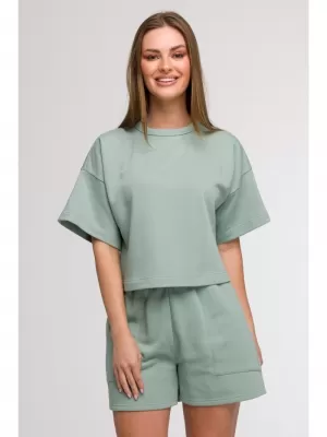 Hanorac de dama BEWEAR B294 MENTĂ