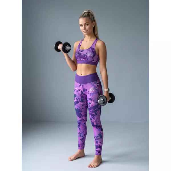  Premium pentru jambiere pentru femei ALTISPORT VOJ/ALW110LEG01 VIOLET 