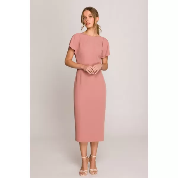  Rochie STYLOVE S398 TRANDAFIR 
