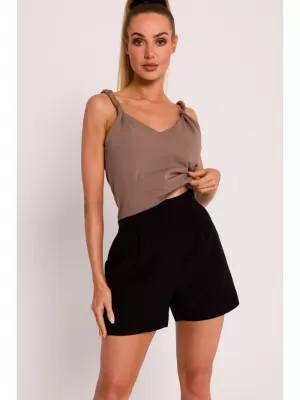 Pantaloni scurți de damă MOE M775 NEGRU