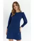 Rochie MAKOVER K148 ALBASTRU MARIN