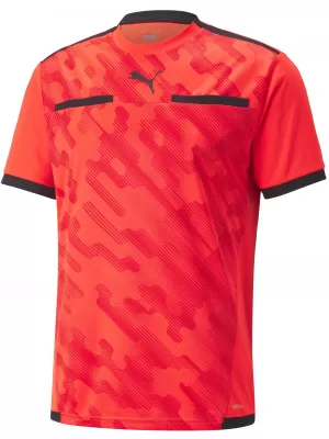 Jersey de fotbal PUMA TEAMLIGA REFEREE JERSEY 705452_19 RED BLAST/ RED BLAST/PUMA BLACK