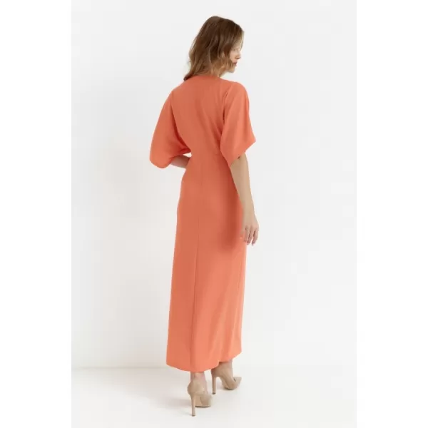  Rochie MAKOVER K163 PORTOCALE 