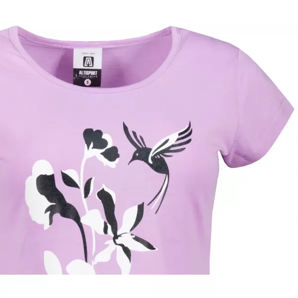  Tricou pentru femei ALTISPORT ALW191122 ORHIDEE 