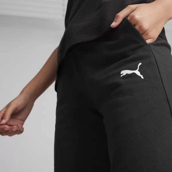 Pantalonii pentru doamne PUMA TEAMGOAL CASUALS PANTS WMN 658604_03 PUMA BLACK/PUMA WHITE 