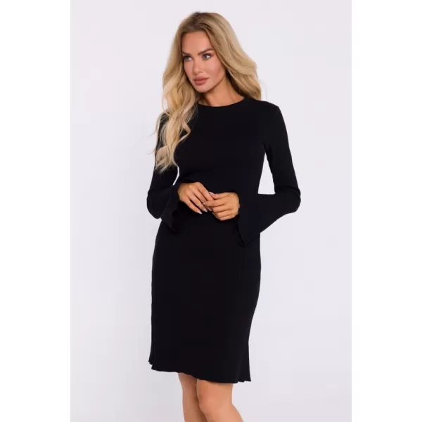  Rochie MOE M821 NEGRU 