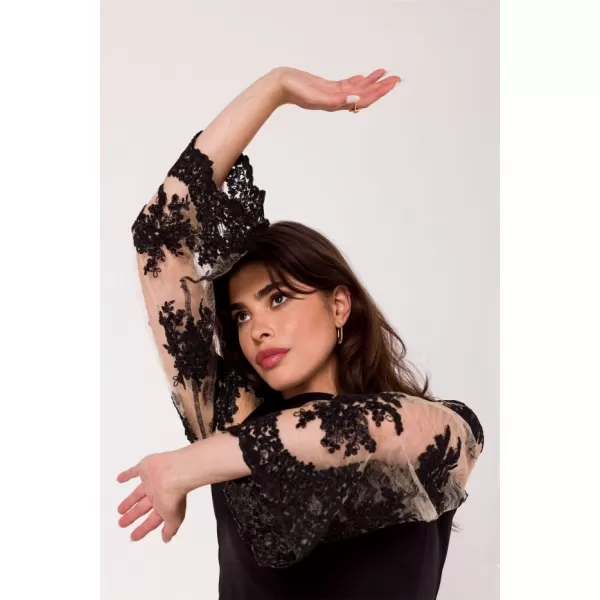  Rochie MAKOVER K182 NEGRU 