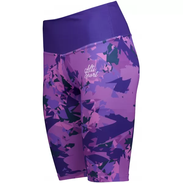  Jambiere pentru femei deasupra genunchilor premium ALTISPORT VOJ/ALW110LEG02 VIOLET 