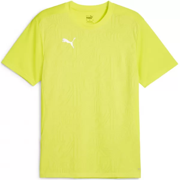  Cămașa funcțională a bărbaților PUMA TEAMFINAL TRAINING JERSEY 658557_30 ELECTRIC LIME/ ARGINT DE VAR ELECTRIC/PUMA 