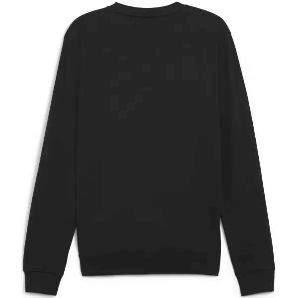  Panoul pentru bărbați PUMA TEAMGOAL CASUALS CREW NECK S 658592_03 PUMA BLACK/PUMA WHITE 